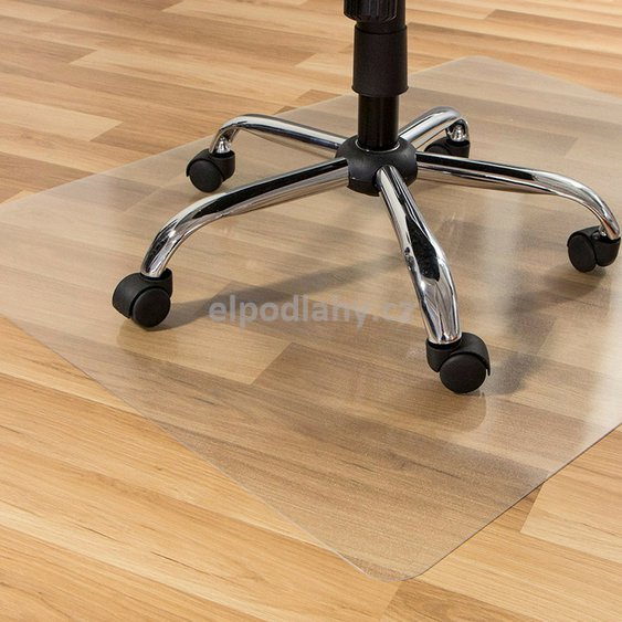 Podložka pod kolieskové kreslo na PVC a laminát, Rozmery 1.20 x 0.90